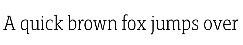 Preview of FONTSPRING DEMO - Gimbal Egyptian Cond Book Regular font