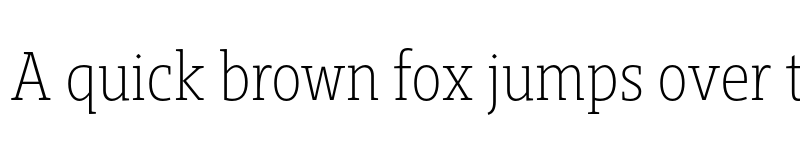 Preview of FONTSPRING DEMO - Gimbal Egyptian Cond Light Regular font