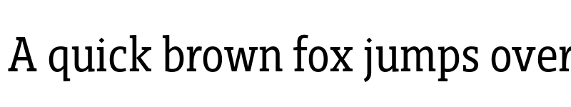 Preview of FONTSPRING DEMO - Gimbal Egyptian Condensed Regular font