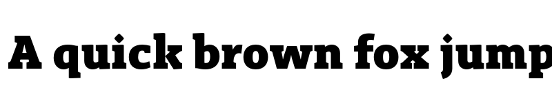 Preview of FONTSPRING DEMO - Gimbal Egyptian Heavy Regular font