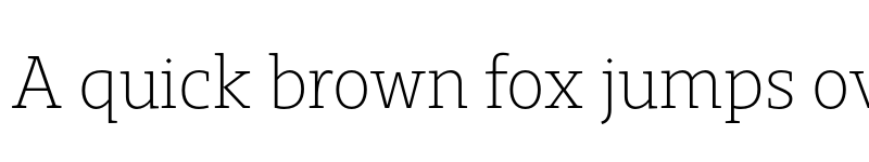 Preview of FONTSPRING DEMO - Gimbal Egyptian Light Regular font