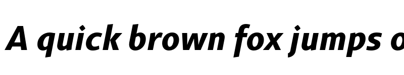 Preview of FONTSPRING DEMO - Gimbal Grotesque Bold Italic font