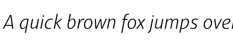 Preview of FONTSPRING DEMO - Gimbal Grotesque Book Italic font