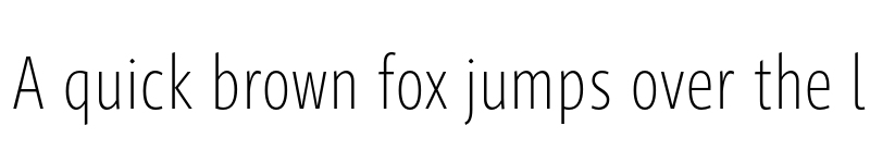 Preview of FONTSPRING DEMO - Gimbal Grotesque Comp Light Regular font