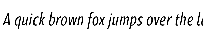 Preview of FONTSPRING DEMO - Gimbal Grotesque Compressed Italic font
