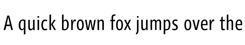 Preview of FONTSPRING DEMO - Gimbal Grotesque Compressed Regular font