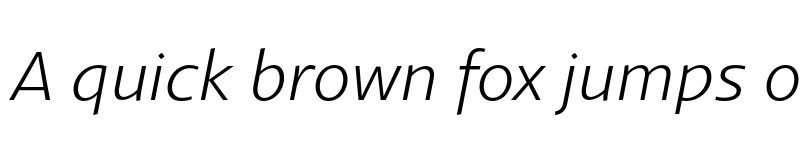 Preview of FONTSPRING DEMO - Gimbal Grotesque Extd Book Italic font