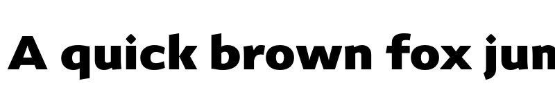 Preview of FONTSPRING DEMO - Gimbal Grotesque Extd Heavy Regular font