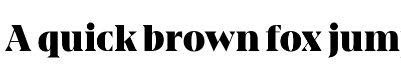 Preview of FONTSPRING DEMO - Gio Black Regular font