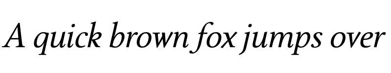 Preview of FONTSPRING DEMO - Girando Pro Italic font