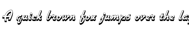 Preview of FONTSPRING DEMO - Giulio Pro Shaded Regular font