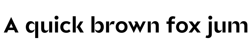 Preview of FONTSPRING DEMO - Glance Sans Bold font