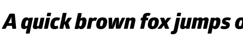 Preview of FONTSPRING DEMO - Glober Heavy Italic font