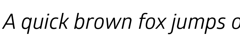 Preview of FONTSPRING DEMO - Glober Italic font