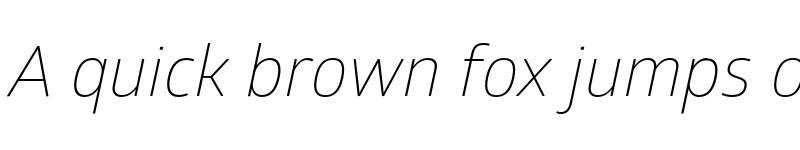 Preview of FONTSPRING DEMO - Glober Light Italic font
