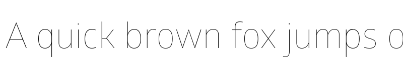 Preview of FONTSPRING DEMO - Glober Thin Regular font