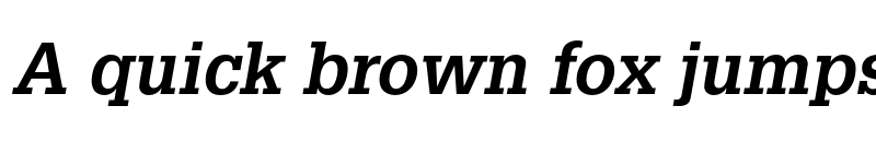 Preview of FONTSPRING DEMO - Glyddon Bold Italic font