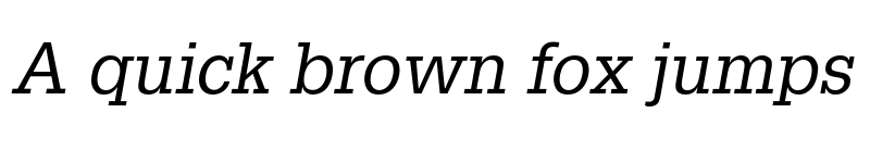 Preview of FONTSPRING DEMO - Glyddon Italic font