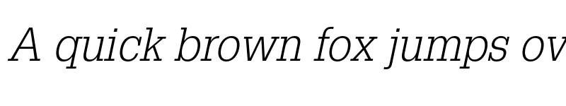 Preview of FONTSPRING DEMO - Glyddon Lt Italic font