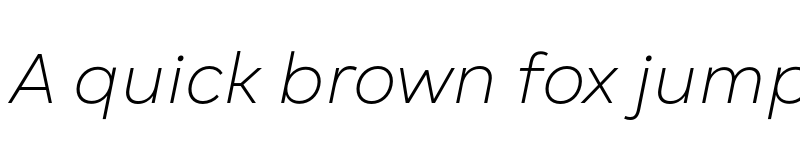 Preview of FONTSPRING DEMO - Gogh Light Italic font