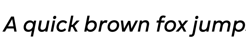 Preview of FONTSPRING DEMO - Gogh Medium Italic font