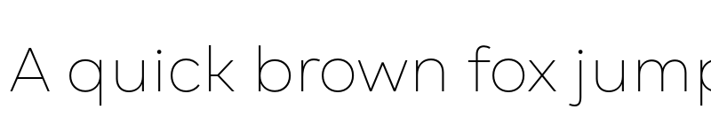 Preview of FONTSPRING DEMO - Gogh Thin Regular font