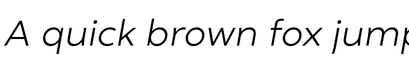 Preview of FONTSPRING DEMO - Golca Light Italic font