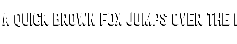 Preview of FONTSPRING DEMO - Goldana Drop Shadow Solo Drop Shadow Solo font