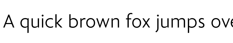 Preview of FONTSPRING DEMO - Golden Sans Light Regular font