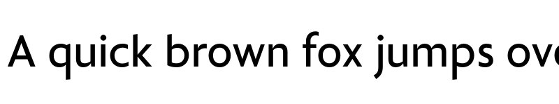 Preview of FONTSPRING DEMO - Golden Sans Regular font