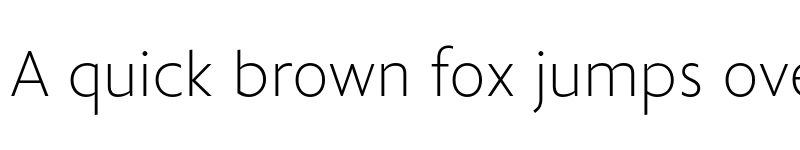 Preview of FONTSPRING DEMO - Golden Sans UltraLight Regular font