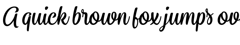 Preview of FONTSPRING DEMO - Goodwater Brush Regular font