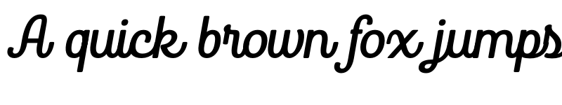 Preview of FONTSPRING DEMO - Goodwater Script 3 Regular font