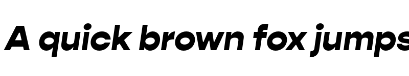 Preview of FONTSPRING DEMO - Gopher Black Italic font