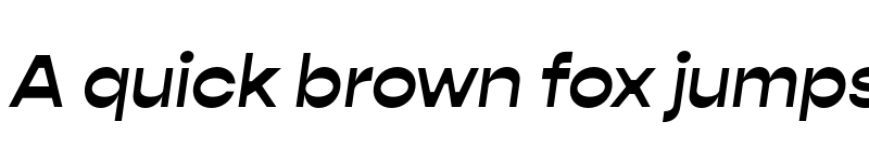 Preview of FONTSPRING DEMO - Gopher Display Bold Italic font