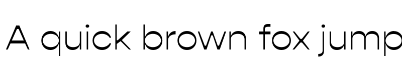 Preview of FONTSPRING DEMO - Gopher Display Light Regular font