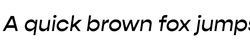 Preview of FONTSPRING DEMO - Gopher Medium Italic font