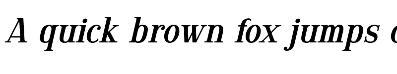 Preview of FONTSPRING DEMO - Gorgone Bold Italic font