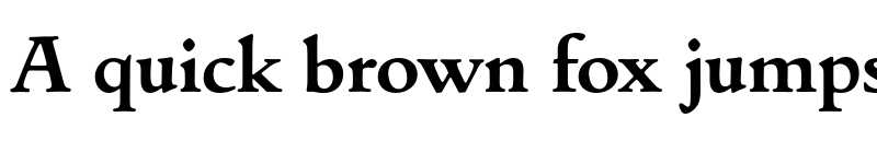 Preview of FONTSPRING DEMO - Goudita Serial Bold font