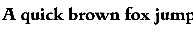 Preview of FONTSPRING DEMO - Goudita Serial Xbold Regular font