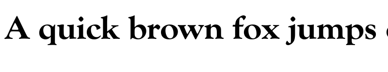 Preview of FONTSPRING DEMO - Goudy Oldstyle FS ExBd Regular font