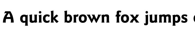 Preview of FONTSPRING DEMO - Goudy Sans Pro Bold font