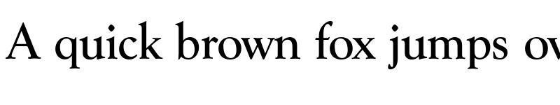 Preview of FONTSPRING DEMO - Goudy Serial Medium Regular font