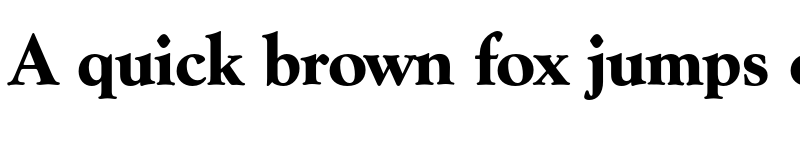 Preview of FONTSPRING DEMO - Goudy Serial Xbold Regular font