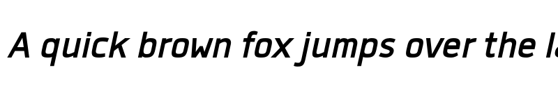 Preview of FONTSPRING DEMO - Gram Bold Oblique font