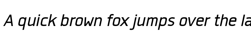 Preview of FONTSPRING DEMO - Gram Oblique font