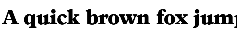 Preview of FONTSPRING DEMO - Granada Serial Heavy Regular font