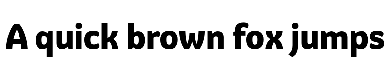 Preview of FONTSPRING DEMO - Graviola Heavy Regular font