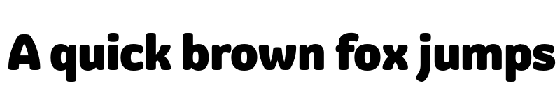 Preview of FONTSPRING DEMO - Graviola Soft Black Regular font