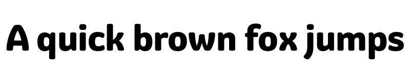 Preview of FONTSPRING DEMO - Graviola Soft Heavy Regular font